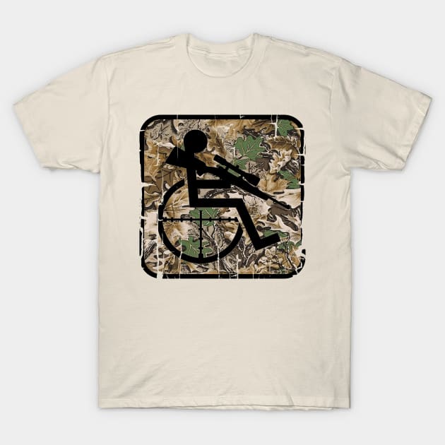 Handi-Capable Hunter T-Shirt by Adatude